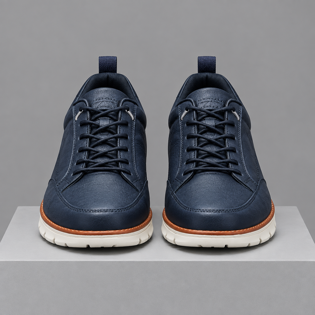 Men's Supportive Leather Sneakers