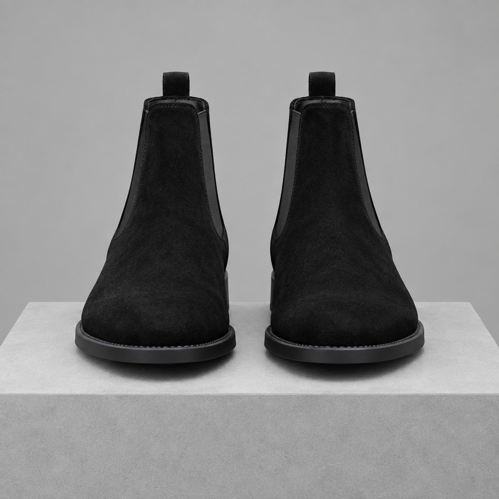 Men's Suede Chelsea Boots