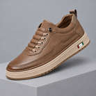 Men's Cushioned Leather Sneakers
