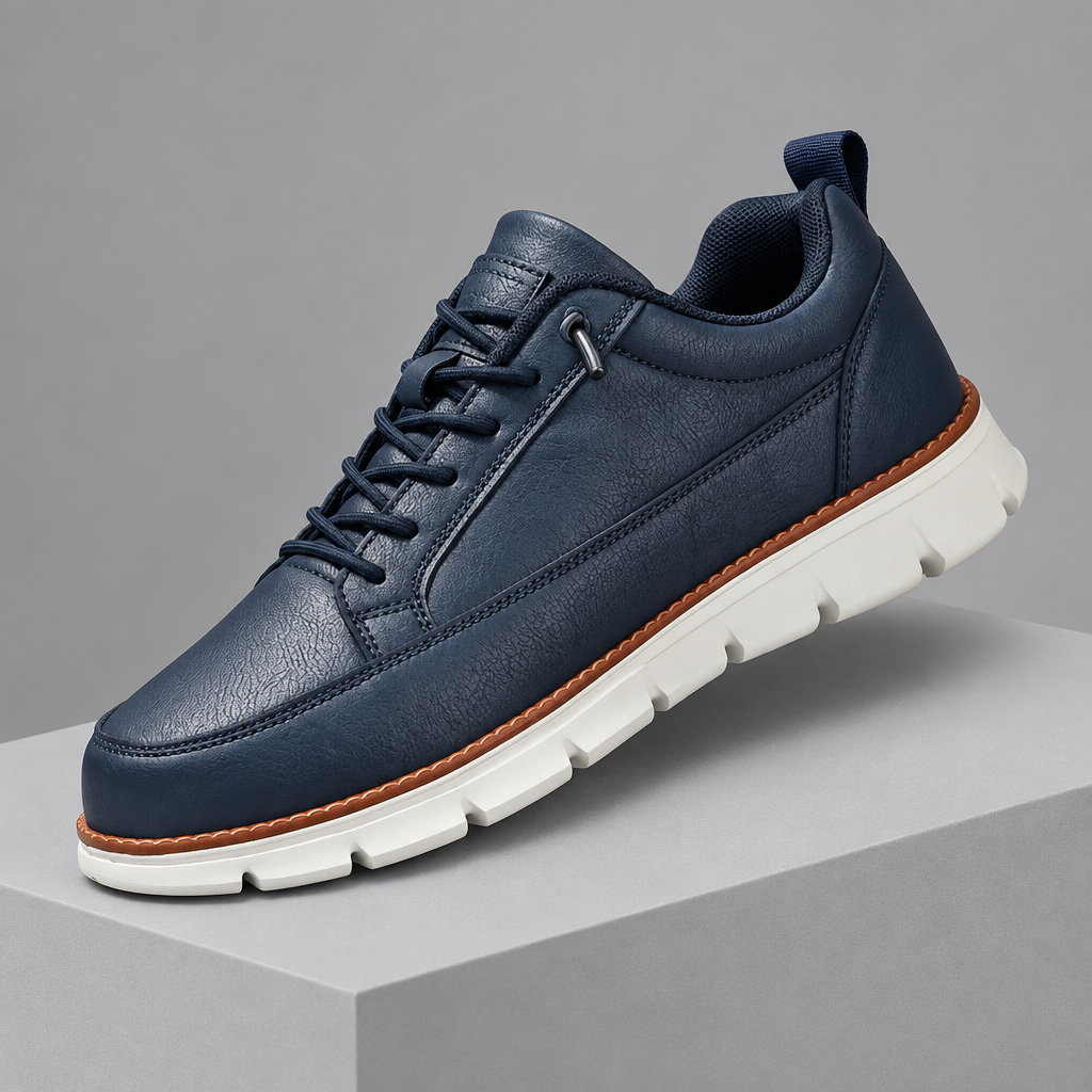 Men's Supportive Leather Sneakers