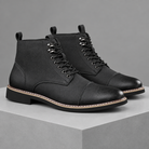 Men's Leather Lace-Up Work Boots