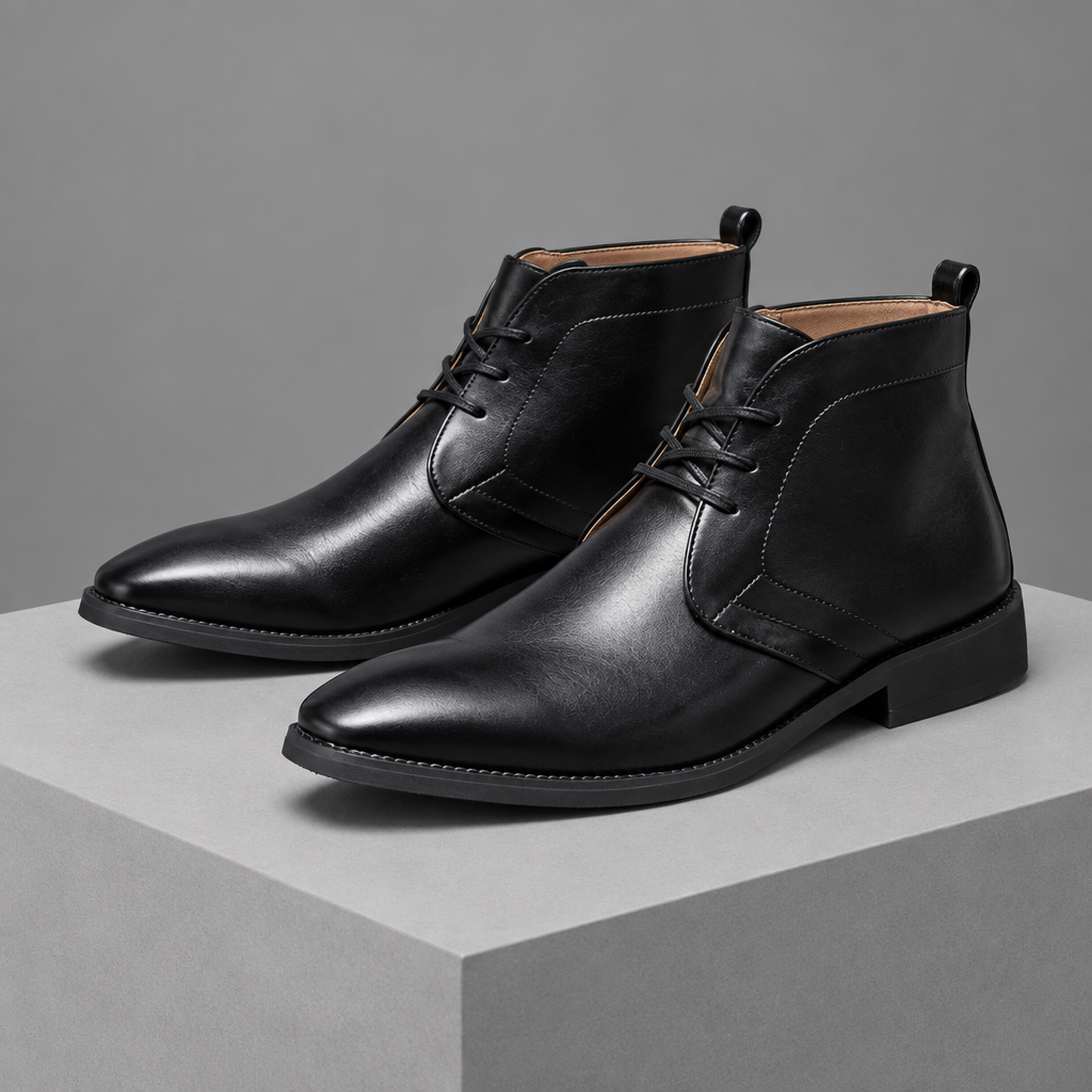 Men's Leather Chukka Boots