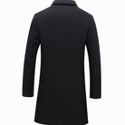 Men's wool-blend notch lapel overcoat, product view